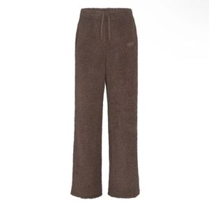 SKIMS Teddy Track Fleece Pants medium